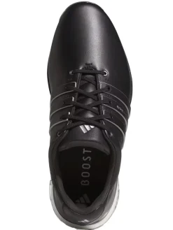 Adidas Tour360 25 Wide Spikeless Golf Shoes - Core Black/Silver Met./Core Black