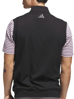 Adidas Ultimate365 Classic Quarter-Zip Vest - Black