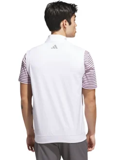 Adidas Ultimate365 Classic Quarter-Zip Vest - White