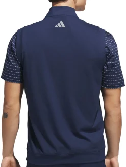 Adidas Ultimate365 Classic Quarter-Zip Vest - Collegiate Navy