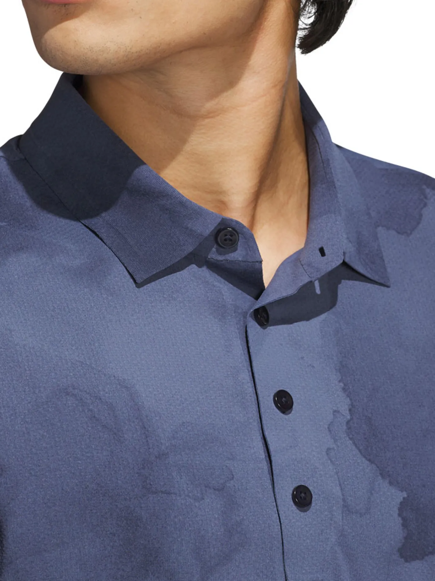 Adidas Ultimate365 Printed Cool Feeling Tour Polo Shirt - Collegiate Navy