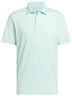 Adidas Ultimate365 Solid Polo Shirt - Semi Flash Aqua