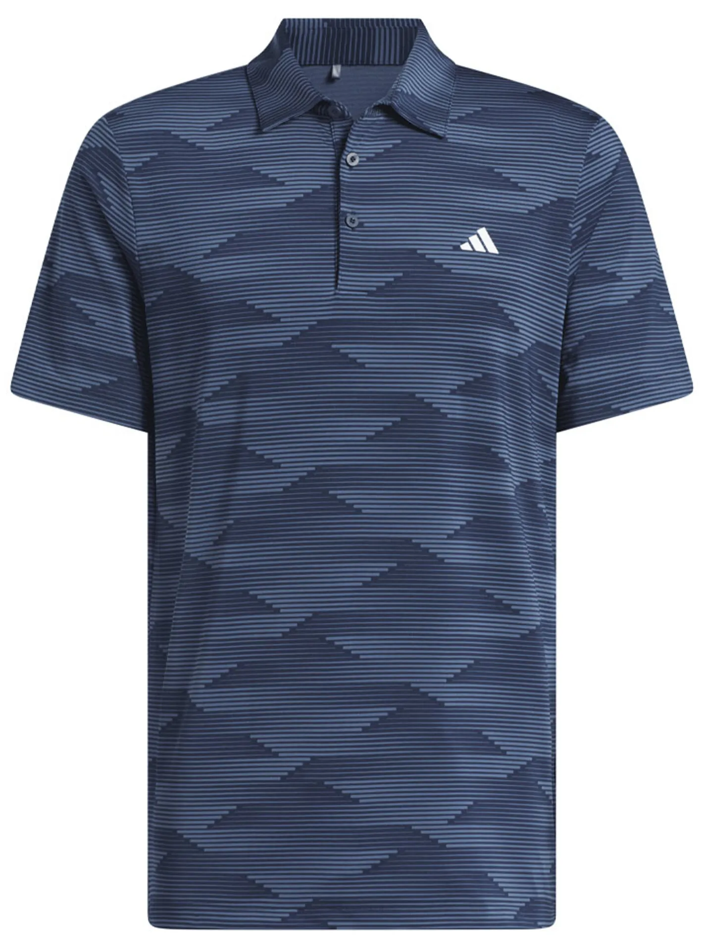 Adidas Ultimate365 Speed Stripe Polo Shirt - Collegiate Navy/Preloved Ink