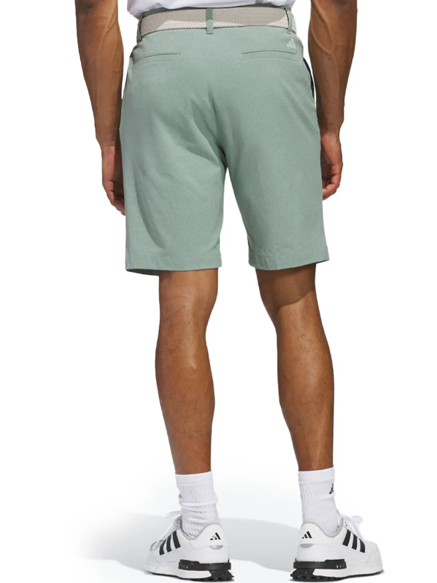 Adidas Ultimate365 Textured 9-Inch Short - Silver Green