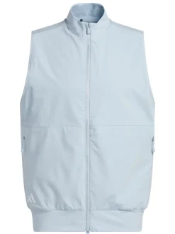 Adidas Ultimate365 Tour Full-Zip Vest - Wonder Blue
