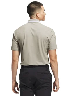 Adidas Ultimate365 Tour Twistknit Pique Polo Shirt - Putty Beige
