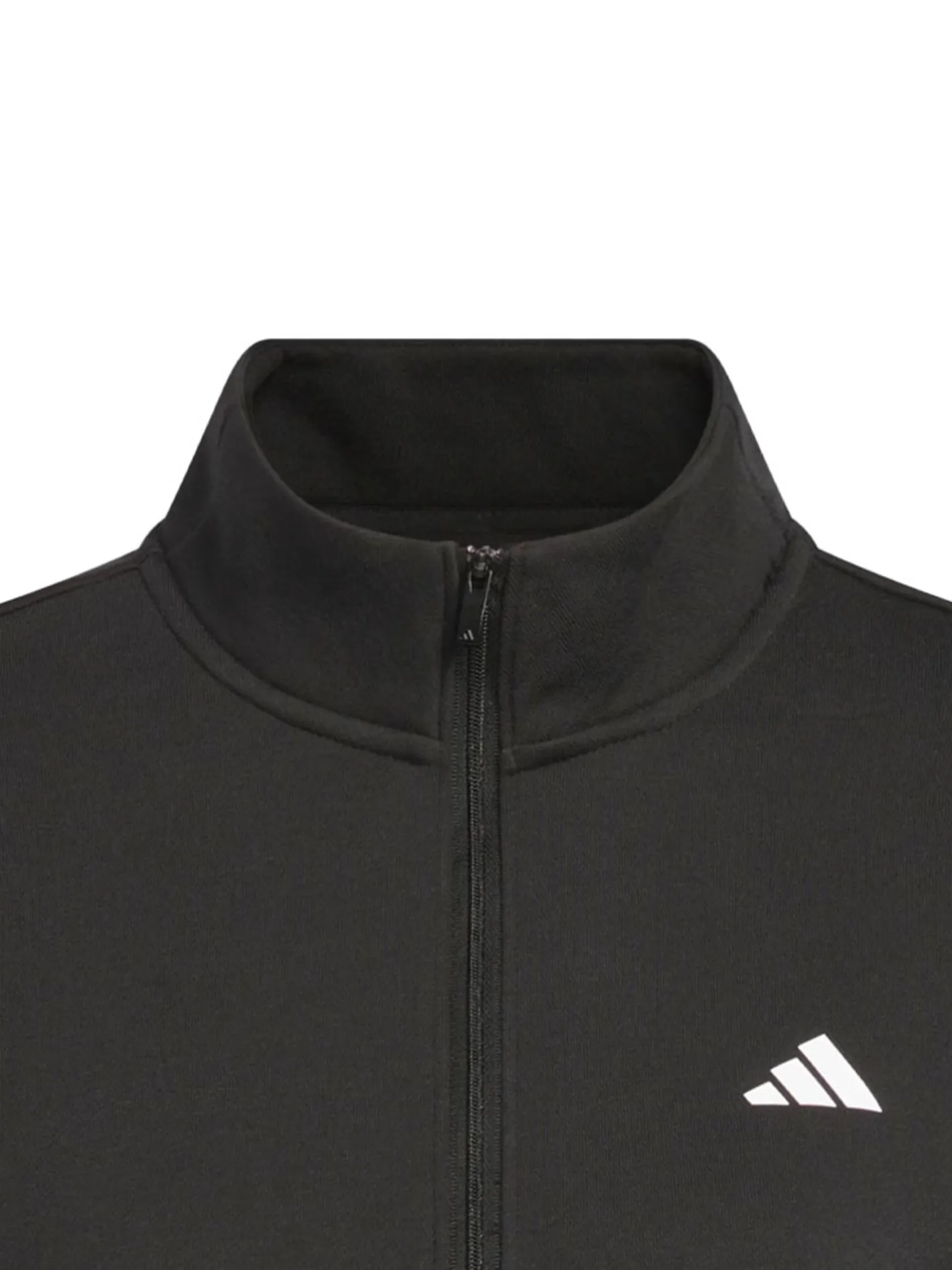 Women Adidas Womens Performance Quarter-Zip Jacket - Black
