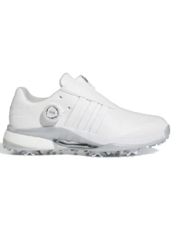 Adidas Women's Tour360 24 BOA Boost Golf Shoes - Ftwr White/Silver Met.