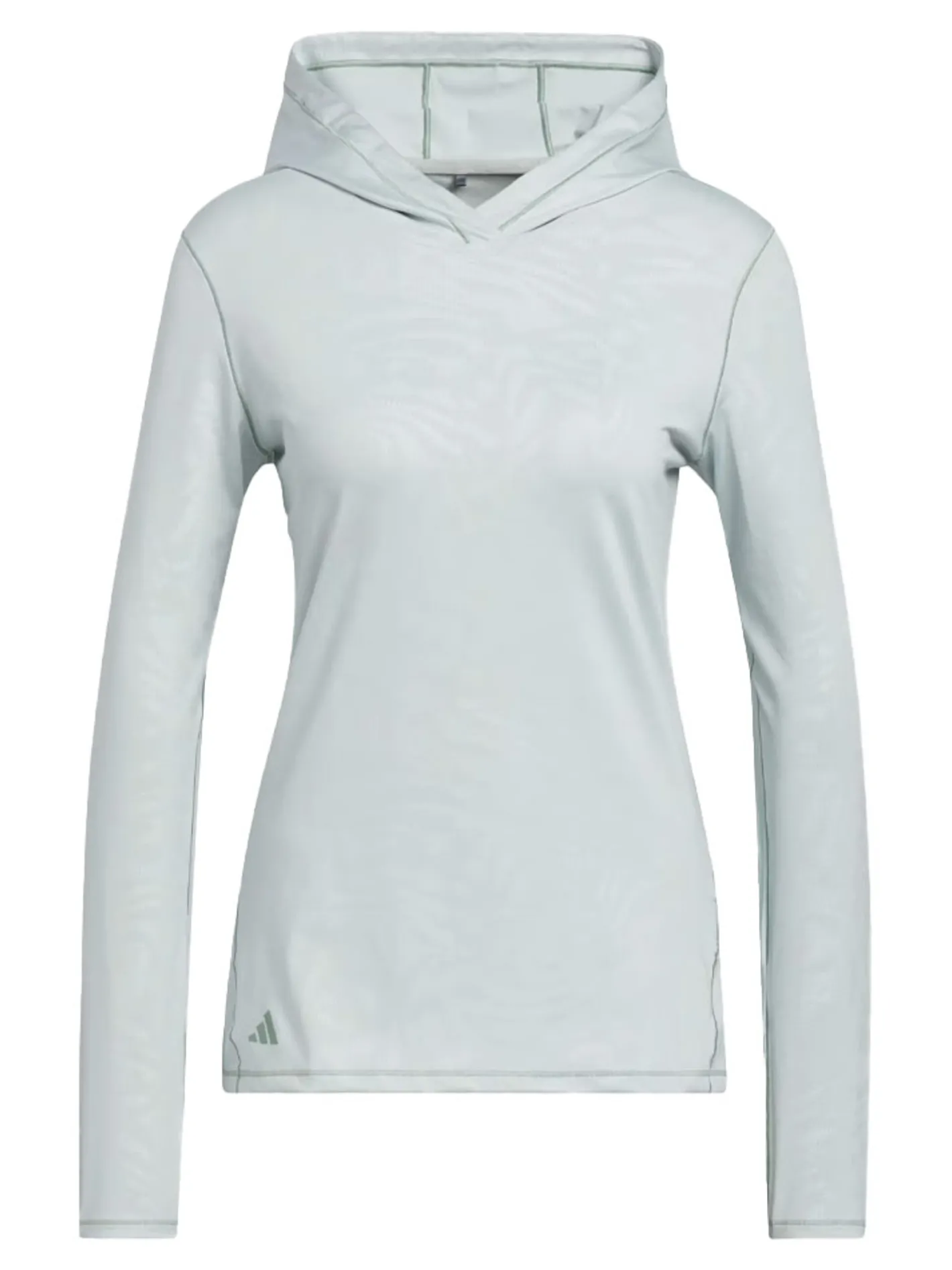 Women Adidas Womens Ultimate365 Emboss Hoodie - Wonder Silver