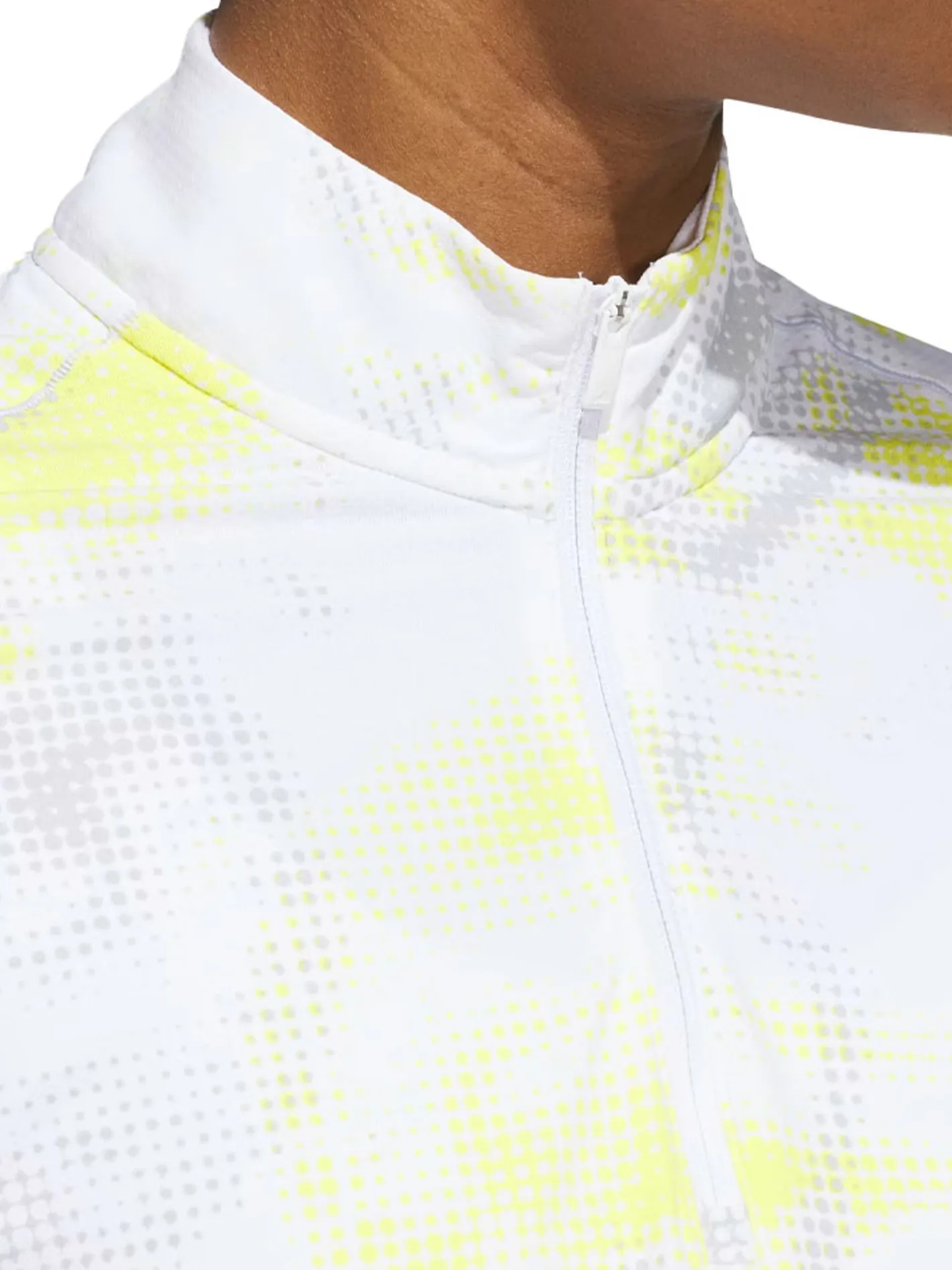 Women Adidas Womens Ultimate365 Printed Quarter-Zip Mock - White