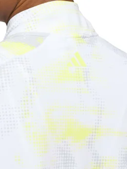 Women Adidas Womens Ultimate365 Printed Quarter-Zip Mock - White