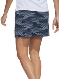 Women Adidas Womens Ultimate365 Printed 16-Inch Skort - Collegiate Navy