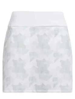Women Adidas Womens Ultimate365 Printed 16-Inch Skort - Wonder Silver