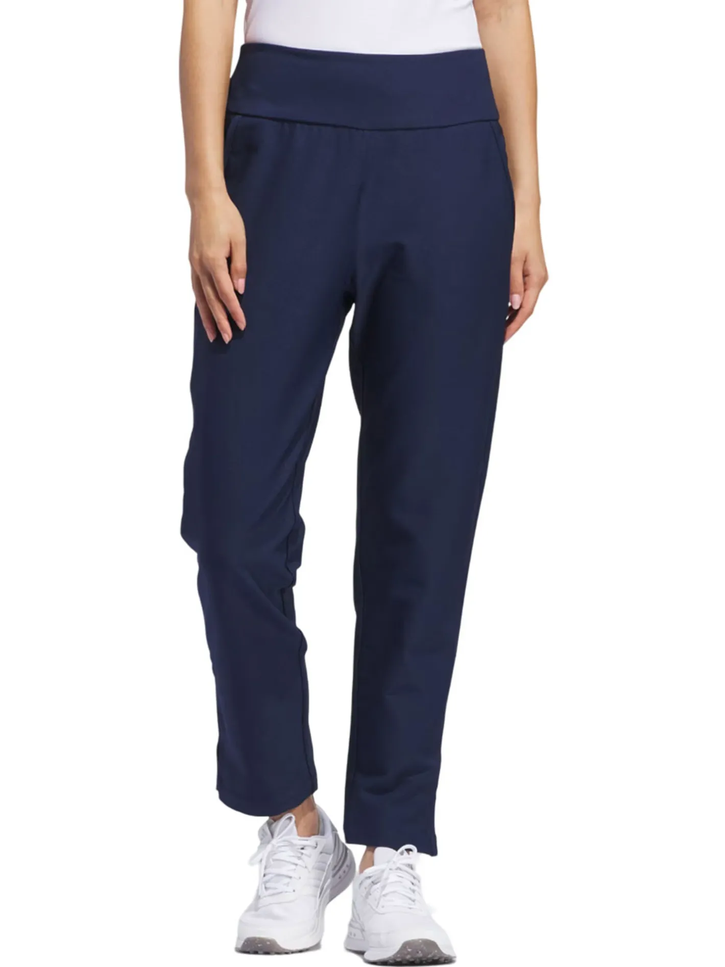 Women Adidas Womens Ultimate365 Solid Ankle Pant - Collegiate Navy