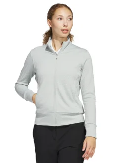 Women Adidas Womens Ultimate365 Texture Jacket - Wonder Silver