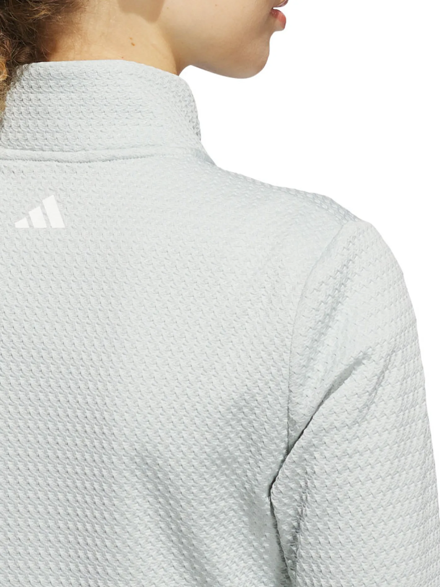 Women Adidas Womens Ultimate365 Texture Jacket - Wonder Silver