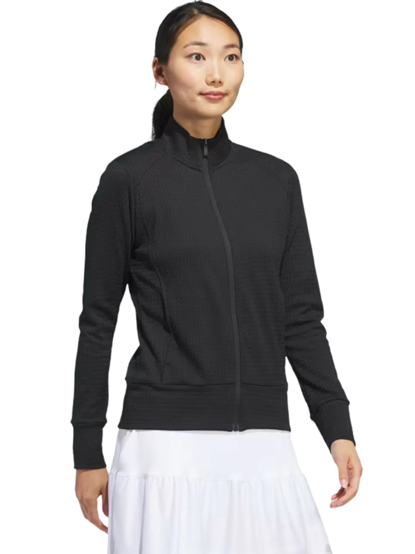 Women Adidas Womens Ultimate365 Texture Jacket - Black