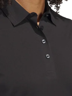 Women Adidas Womens Ultimate365 Tour Twistknit Polo Shirt - Black