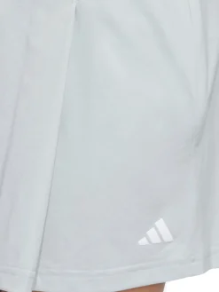 Women Adidas Womens Ultimate365 Tour Pleated Skort - Wonder Silver