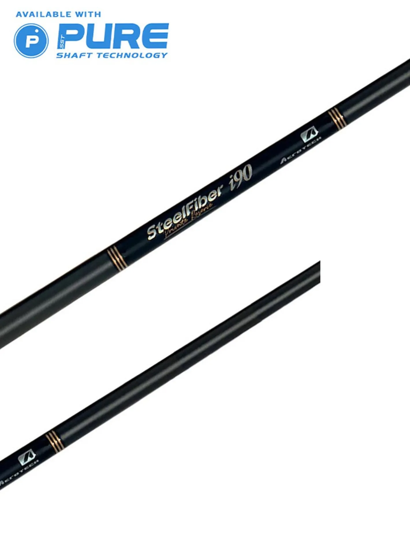 Aerotech Steelfiber Black Label Private Reserve Spinner Wedge Shaft- Taper Tip