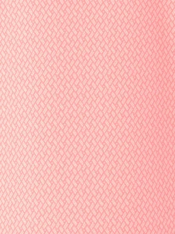 Ben Hogan 2 Tone Micro Geo Jacquard Polo - Strawberry Pink