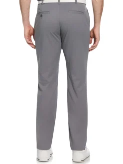 Ben Hogan Active Waistband Flat Front Golf Pant - Quiet Shade