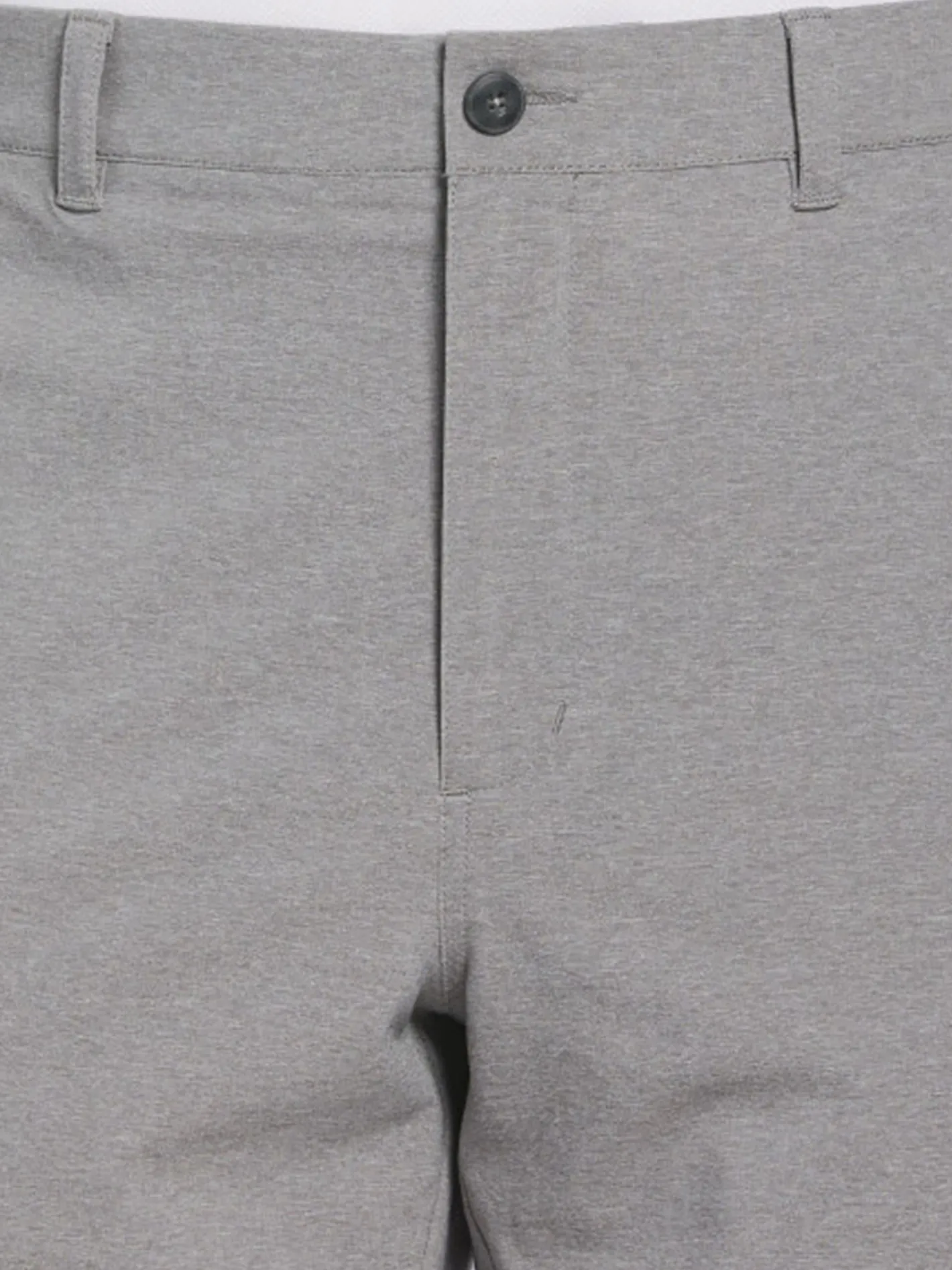 Ben Hogan Performance Flat Front 8-Inch Golf Short - Dark Heather Grey