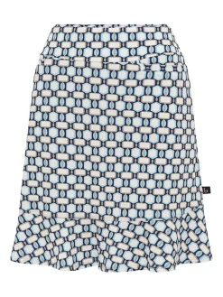 Women Birdee Sport Women's Astra Wave 18" Skort - White/Crystal