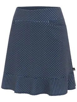 Women Birdee Sport Women's Cosmic Wave 18" Skort - White/Navy