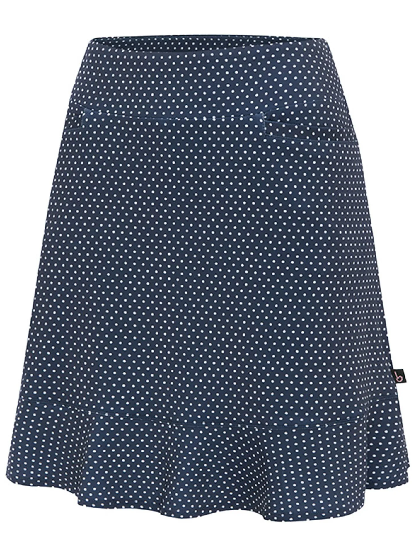 Women Birdee Sport Women's Cosmic Wave 18" Skort - White/Navy