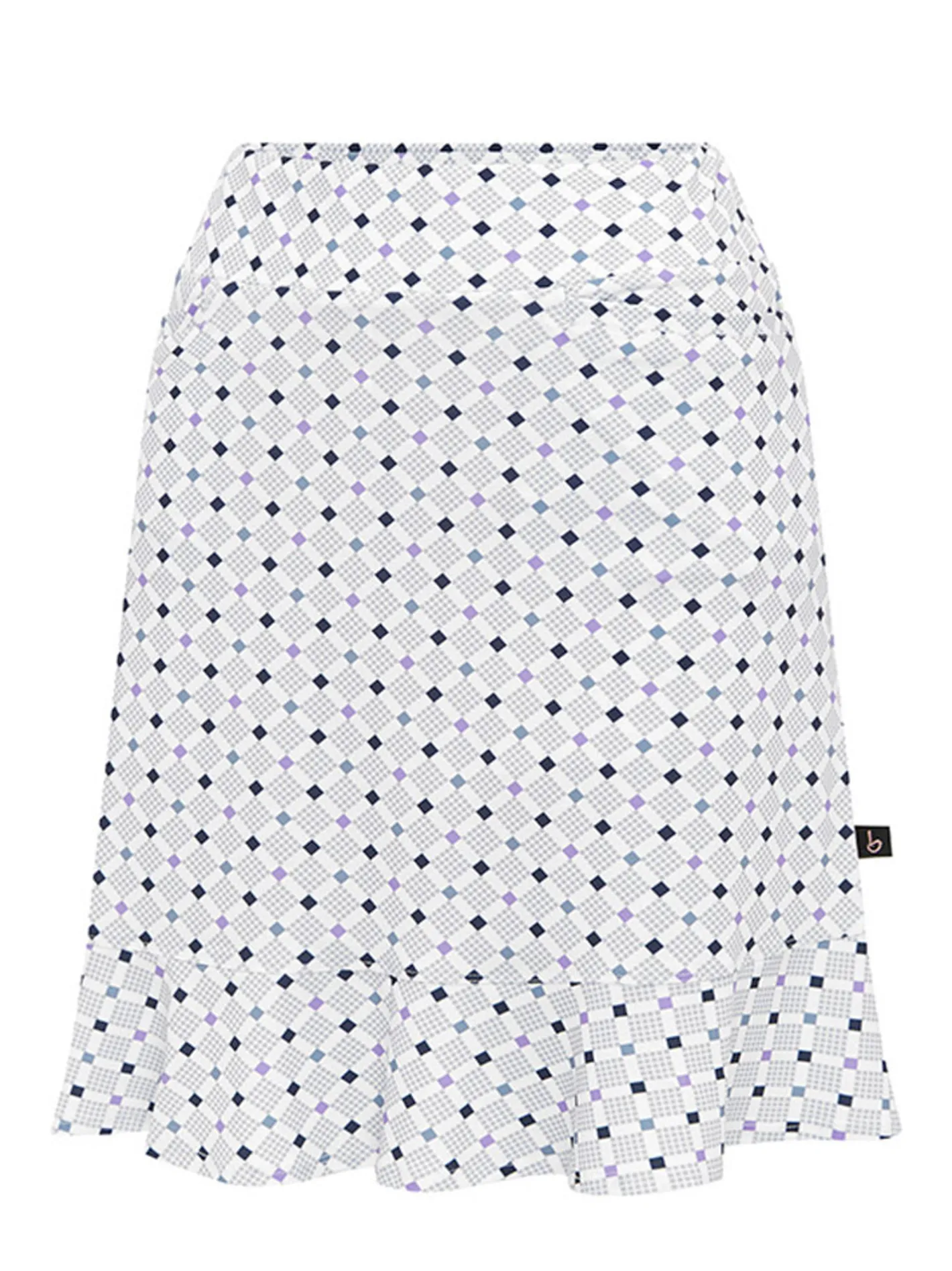 Women Birdee Sport Women's Pyramid Wave 18" Skort - White/Crystal