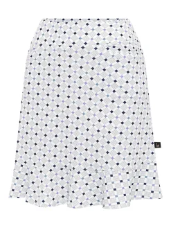 Women Birdee Sport Women's Pyramid Wave 18" Skort - White/Lilac