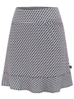 Women Birdee Sport Women's Solitaire Wave 18" Skort - Navy