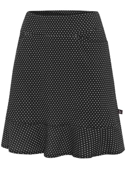 Women Birdee Sport Women's Solitaire Wave 18" Skort - Black
