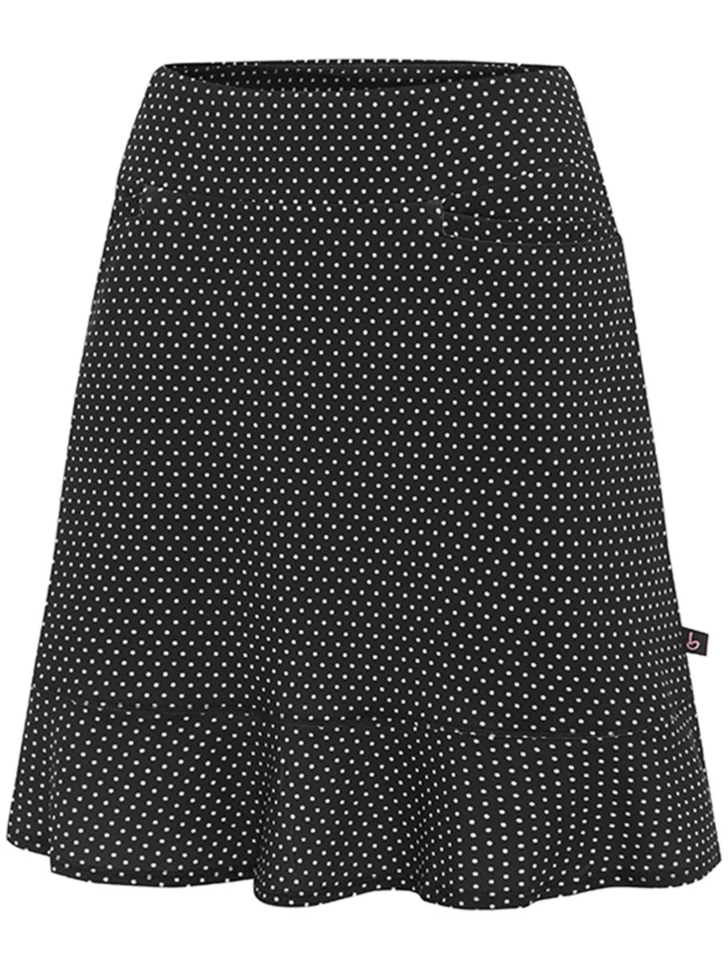 Women Birdee Sport Women's Solitaire Wave 18" Skort - Black