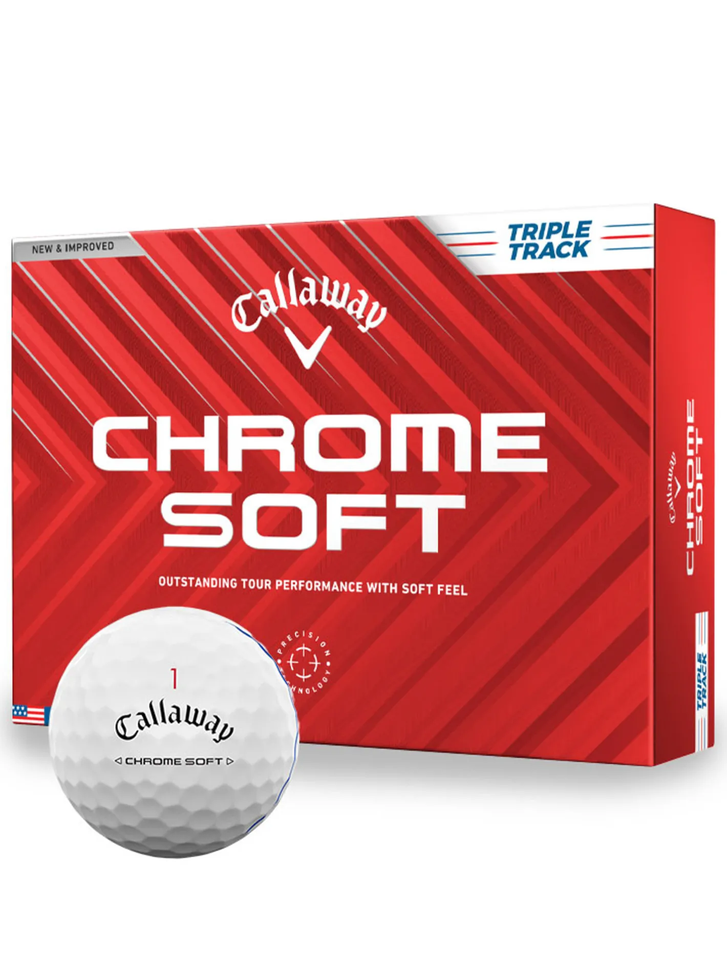 Callaway Chrome Soft Triple Track 2024 Golf Balls