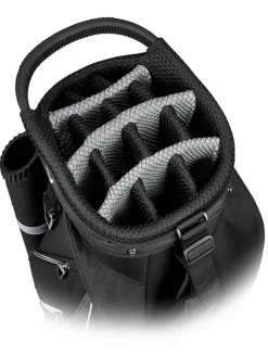 Callaway Forrester 19 Cart Bag - Black Silver