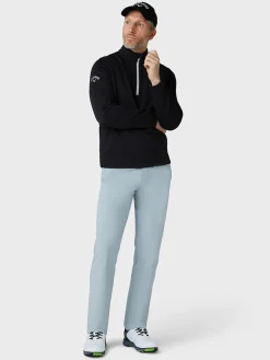 Callaway Hex Fleece 1/4 Zip Pullover - Caviar