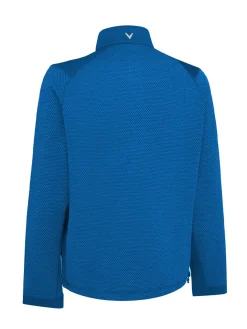 Callaway Hex Fleece 1/4 Zip Pullover - Galaxy Blue