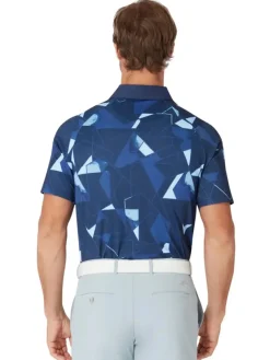 Callaway Kick Flip Print Polo - Peacoat