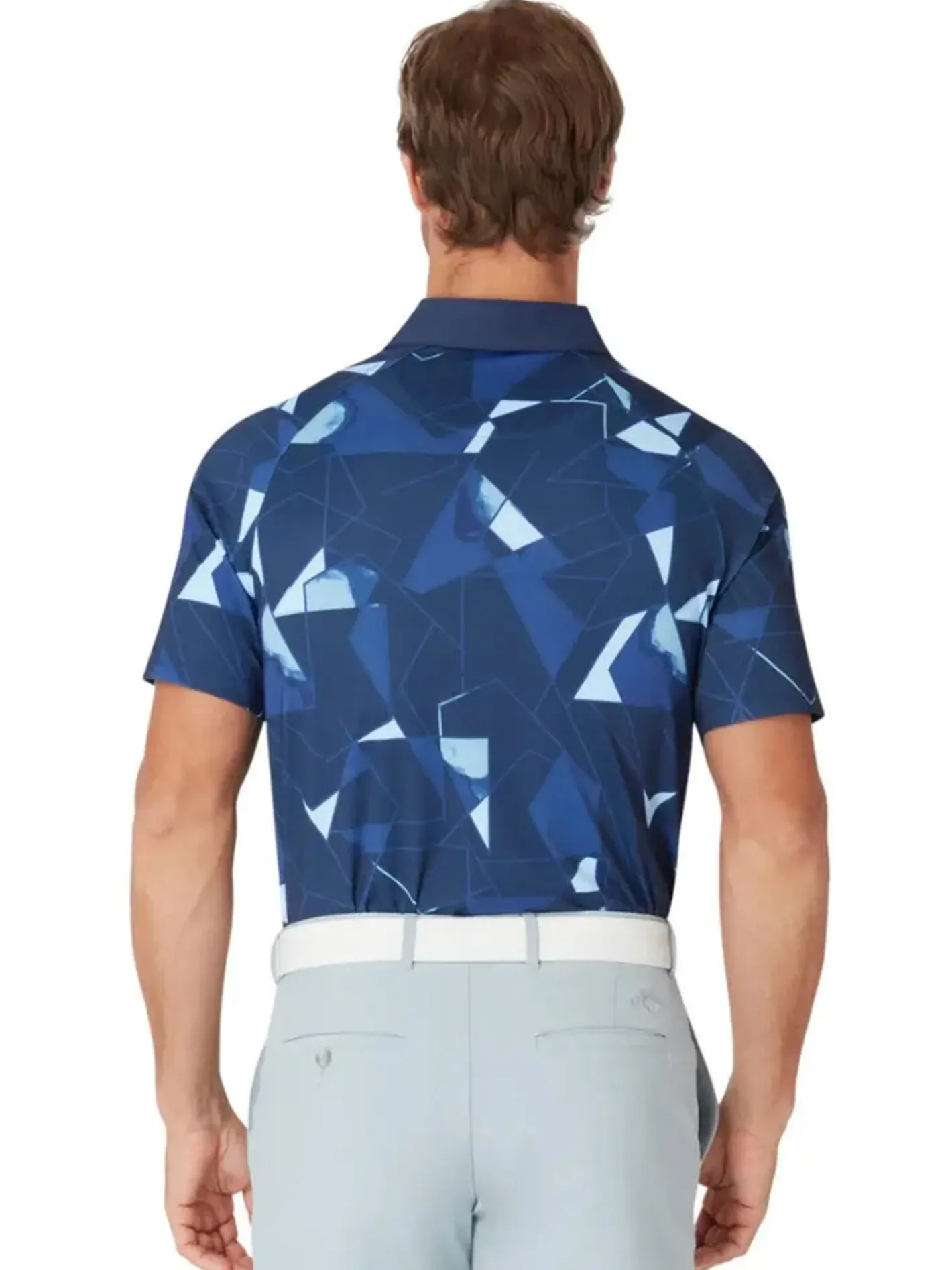 Callaway Kick Flip Print Polo - Peacoat