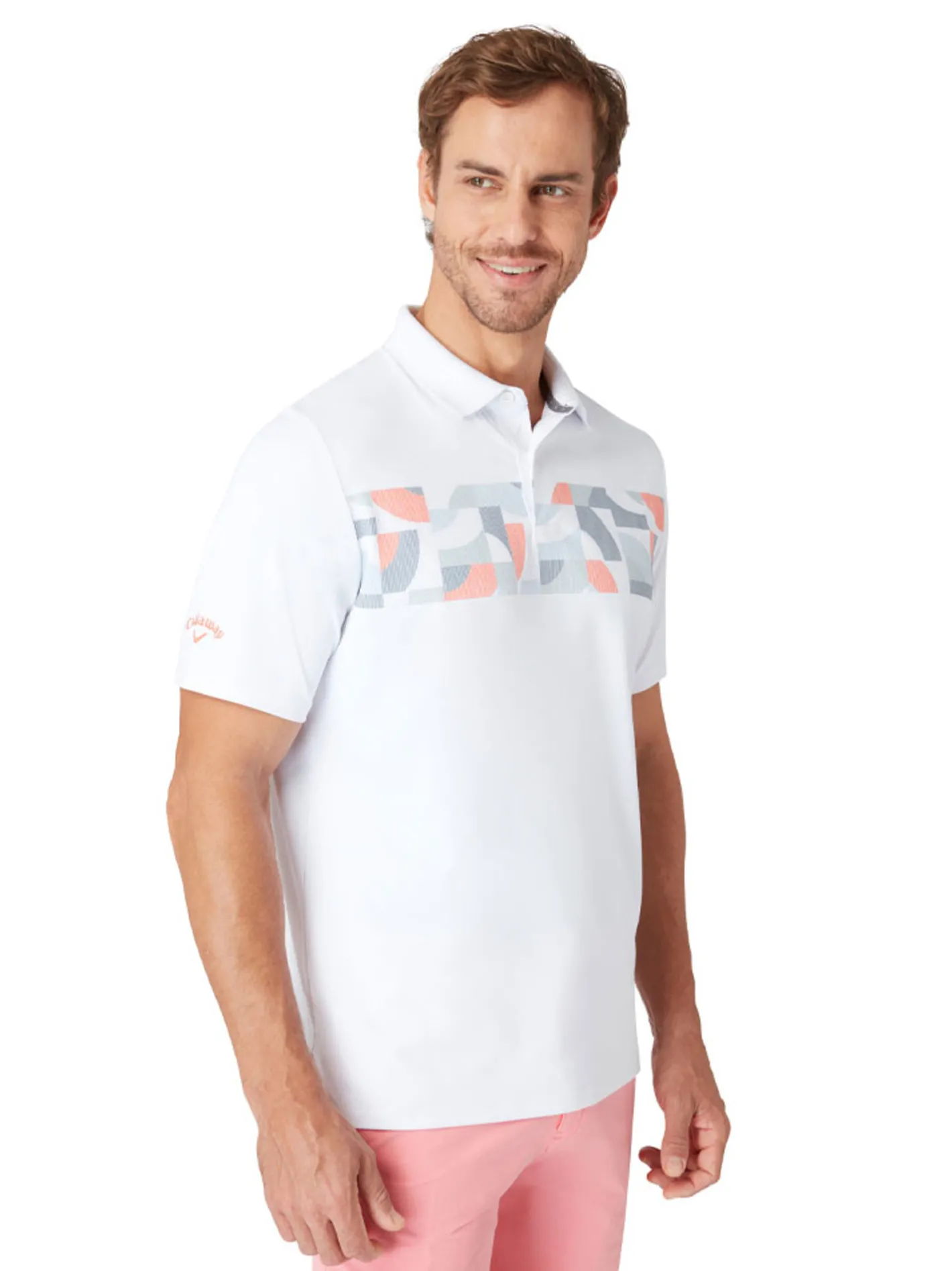 Callaway Optical 'C' Polo - Bright White