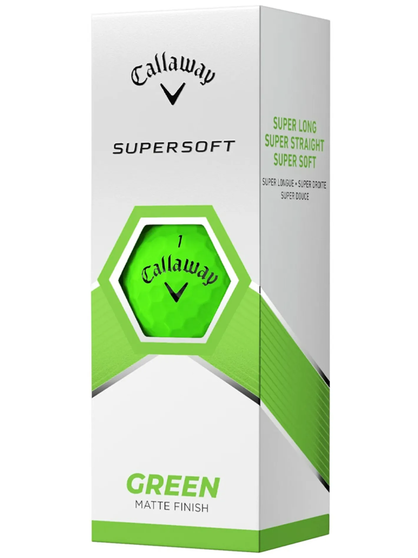 Callaway Supersoft 2023 Golf Balls - 3 Dozen Green