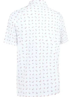 Callaway Swing Chev Polo - Bright White