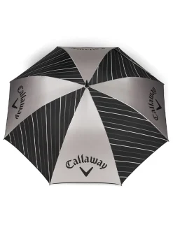 Callaway UV Umbrella - Black/Silver/White