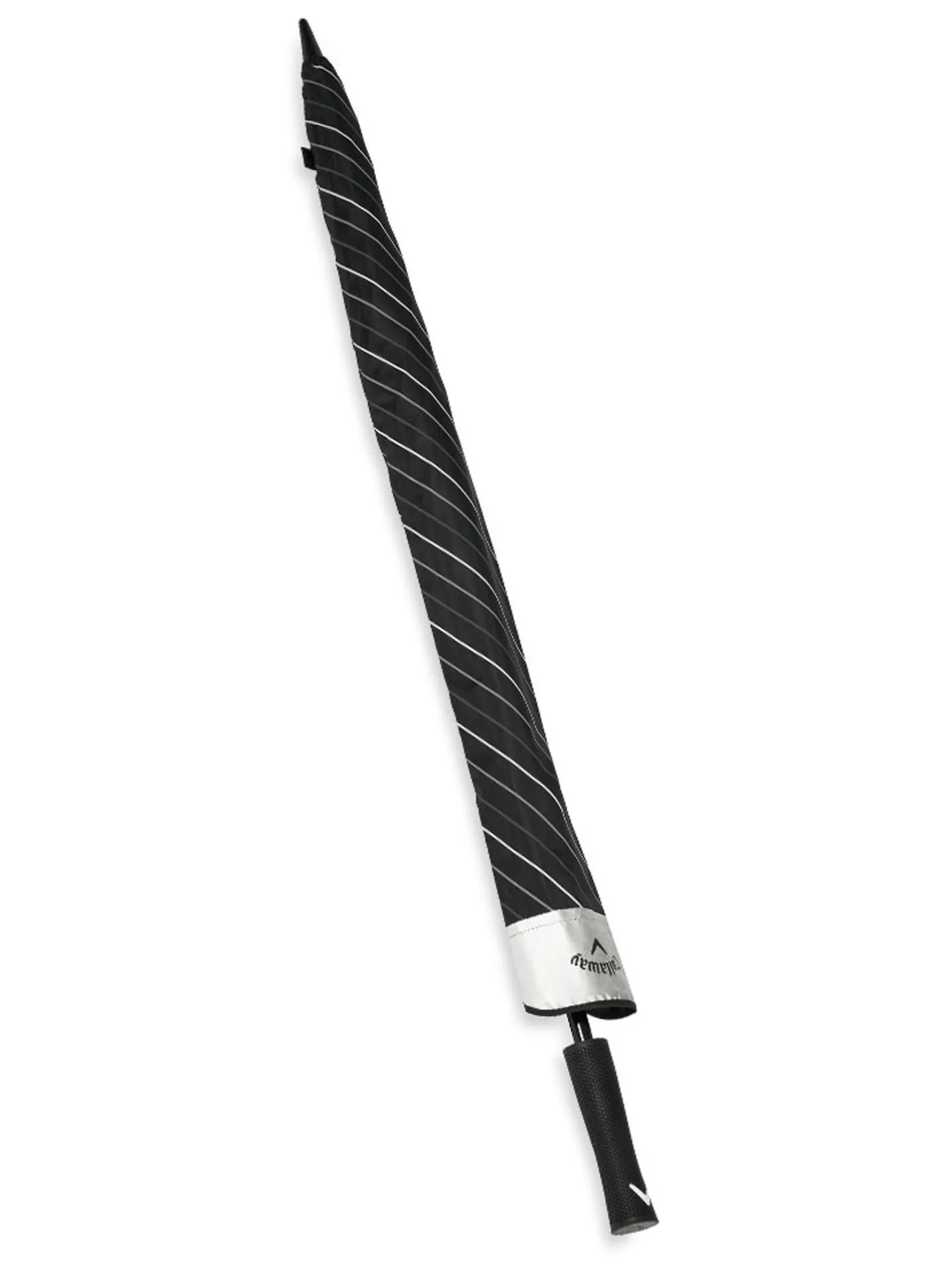Callaway UV Umbrella - Black/Silver/White