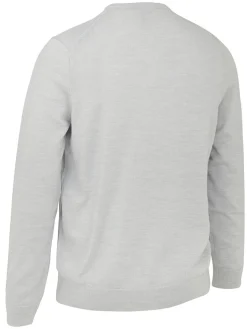 Callaway V-Neck Merino Sweater - Pearl Blue