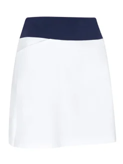 Women Callaway Women's Birdie High Waist 17-Inch Skort - Brilliant White