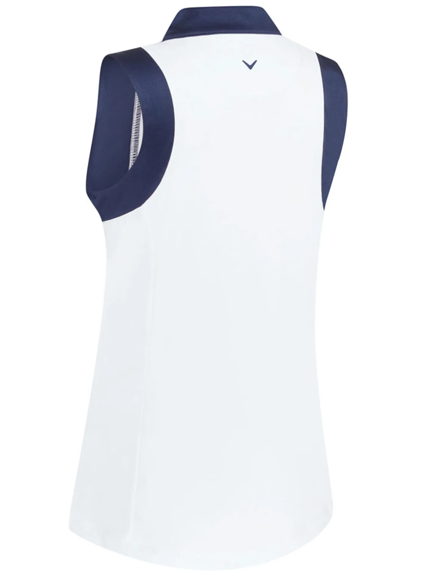 Women Callaway Women's Birdie Sleeveless Polo - Brilliant White