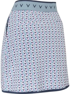 Women Callaway Women's Chev Geo 17-Inch Wrap Skort - Flint Stone